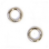 Jump Ring Round 4.5mm OD 20gauge Nickel Soldered Jump Ring Round 4.5mm OD 20gauge Nickel Soldered